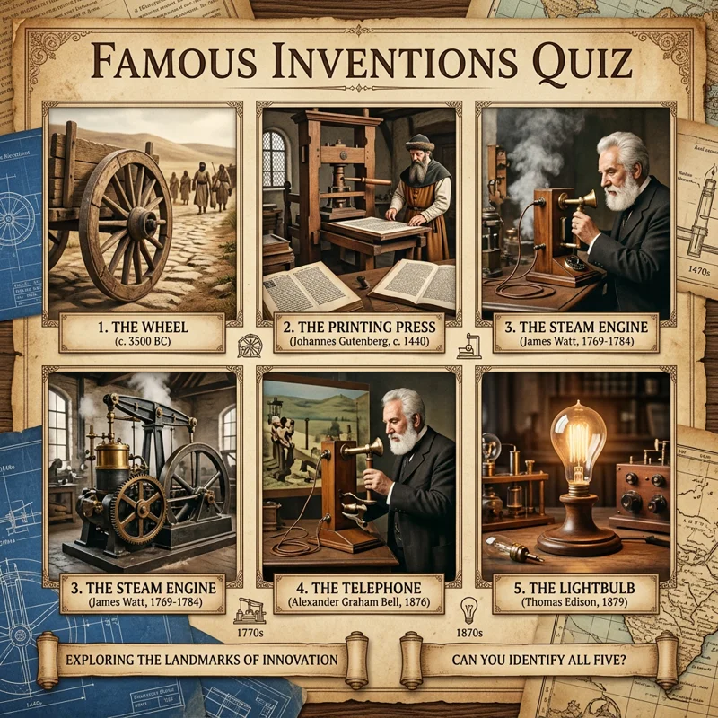 Famous Inventions Quiz
