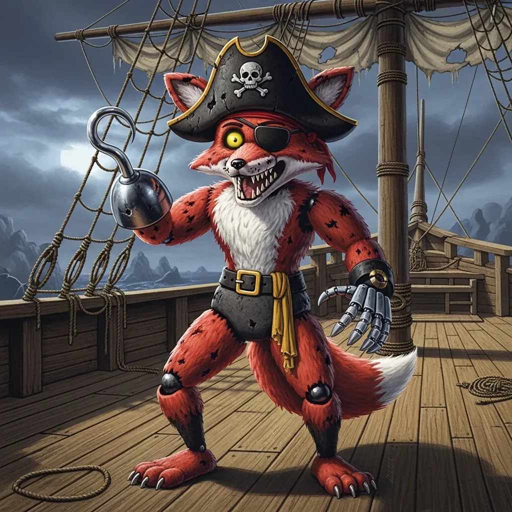 Foxy the Pirate — Quiz: Which FNAF Character Are You result