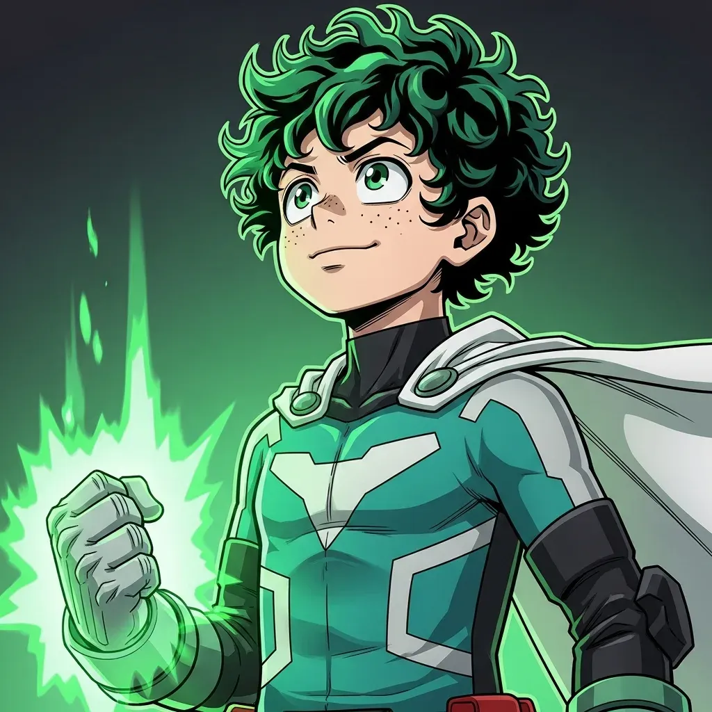 Izuku Midoriya ("Deku") — Which MHA Character Are You? result