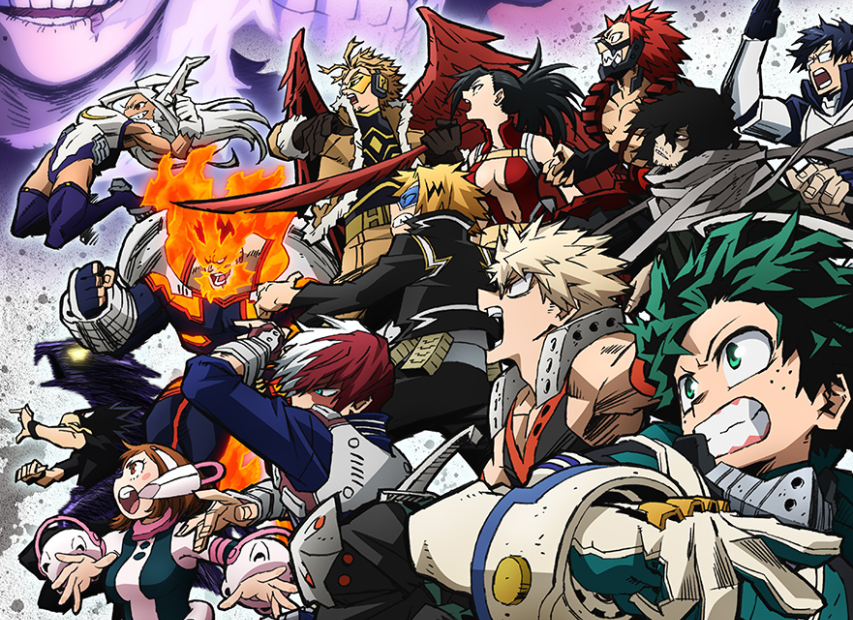 List of all the My hero academia characters you could receive as results to the what mha character are you quiz